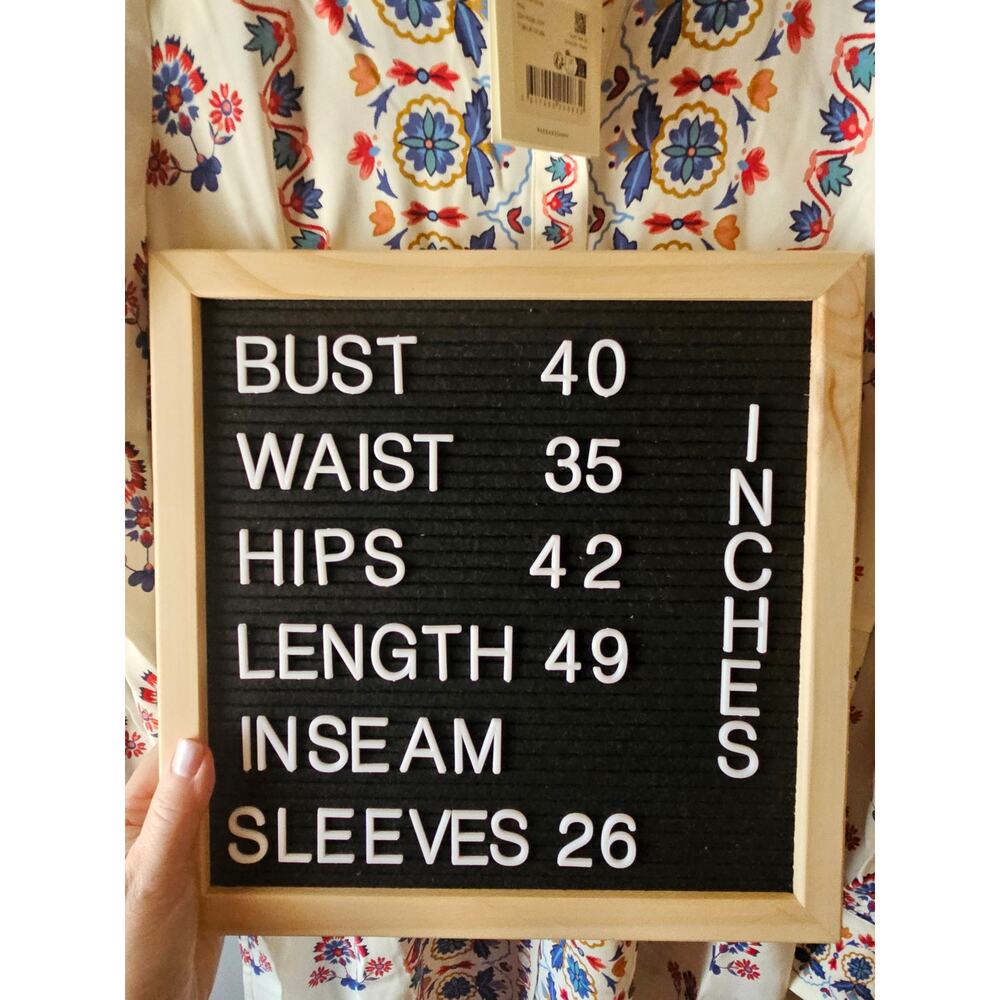 Sezane 38 Robe Fernanda Milo printed midi shirt dress us sz 6 new $320 - Picture 9 of 9